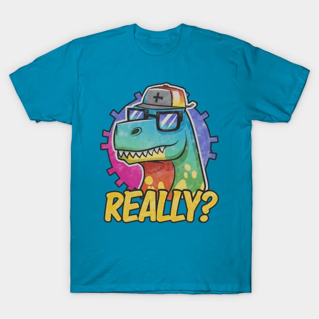 Dino Disbelief! T-Shirt by C.Note